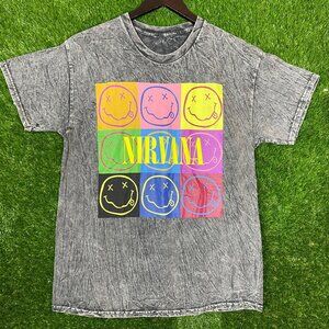 Nirvana Rock T-shirt size Large